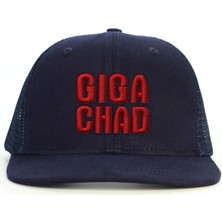 PataCute Gıga Chad Lacivert Snapback Şapka