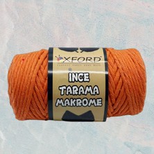 Oxford İplik Tarama Makrome 3 mm - 2005 Turuncu