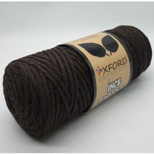 Oxford İplik Tarama Makrome 3 mm -019 Koyu Kahve