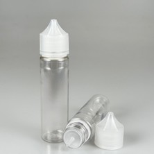 Labshop41 60 ml Plastik Şeffaf Likit Şişesi , 60 cc Iğne Uçlu Damlalıklı Şişe x 3 Adet