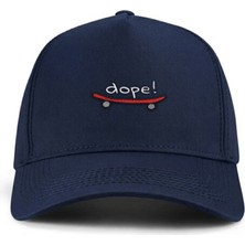 PataCute Dope Lacivert Yüksek Profil Baseball Şapka
