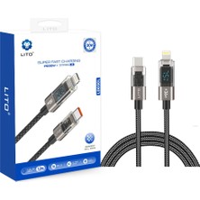 Lito 36W LED Göstergeli Type C-Lightning Hızlı ŞARJ-LD09