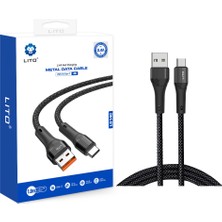 Lito Usb-Type C Hızlı Şarj ÖRGÜ+METAL-LD14