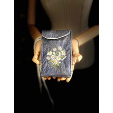 Ggart Handmade Meadov Nakış Işlemeli Telefonluk, Telefon Çantası V1
