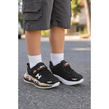 Kız Erkek Çocuk Sneakers Spor Ayakkabı Desenli Tabanlı Modern Günlük Rahat Çocuk Ayakkabısı