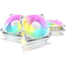 Asus Tuf Gamıng TR120 Argb 120MM Üçlü Kasa Fanı Beyaz