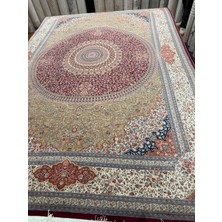 Eko Halı Hürrem Hereke Bordo Geleneksel Desenli Ultra Lüks 170 Tarak Sık Dokuma Özel Tezgah Ipek Halı Tek Ürün Indirimli