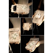 Ggart Handmade Meadov Nakış Işlemeli Telefonluk, Telefon Çantası V36