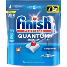 Finish Quantum Özel Seri 50'li Bulaşık Makinesi Tableti 520 G (8'li Paket)
