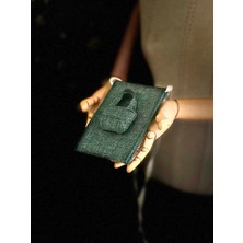 Ggart Handmade Meadov Nakış Işlemeli Keten Telefon Çantası, Telefon Kılıfı V52