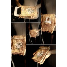 Ggart Handmade Meadov Nakış Işlemeli Telefonluk, Telefon Çantası V34