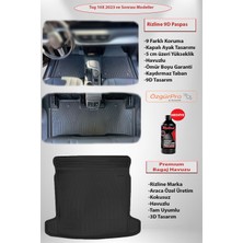 Rizline Premium 9d Tog T10X 2023 Vesonrası Havuzlu Paspas ve Premıum Bagaj Havuzu 2'li Set