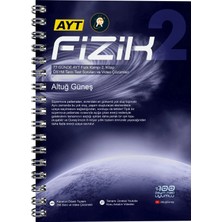 Altuğ Güneş Yayınları Altuğ Güneş 77 Günde AYT Fizik Kampı 2. Kitap