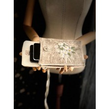 Ggart Handmade Meadov Nakış Işlemeli Telefonluk, Telefon Çantası V43