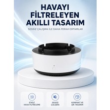 Eco Lounge Hava Temizleyici Küllük ,duman Filtreli, Sessiz Çalışan, Şık Tasarım