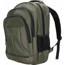 Plm City 15.6/17 Sırt Çantası Haki Renk 44X30X20 cm