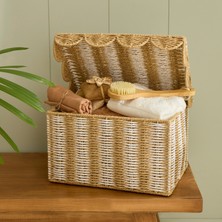 Karaca Home Nelia Kapaklı Organizer Sepet 45X32,5X25 cm