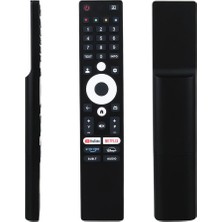 YFS Dreamstar Ile Uyumlu 65DSE101 Netflix-Youtube-Prime Video-Disney+ Tuşlu Ses Komutsuz LCD LED Tv Kumanda