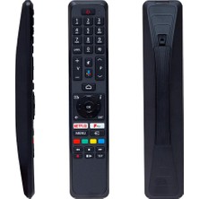 YFS Daewoo Ile Uyumlu 65DE55UA11 Netflix-Play Mikrofonlu Sesli Komutlu LED Tv Kumanda Kumanda
