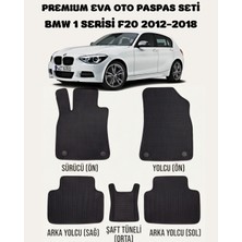 Feyza Oto Bmw 1 Serisi F20 2011 - 2018 Arası Araca Özel Premium Eva Paspas Takımı 2 Yıl Garantili Araca Birebir Uyumlu Kalıplar