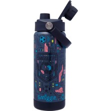 Smiggle Power Play Paslanmaz Çelik Yalıtımlı Içecek Şişesi 550 ml