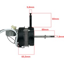 YFS Ufo Ile Uyumlu ATSFI-121 Vantilatör Motoru 50 Watt – Senkron Kumandalı