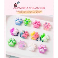 Wolawood Moji Moji Squishy Yumoş Pati & Sık Bırak Stres Giderici Eğlenceli Sürpriz Oyuncak, Fitget Yumuşak Dokulu Hediyelik, Sevimli Figür (1-Adet)