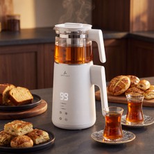 Aryıldız Tea Mode Çay Makinesi Beyaz 1500 W