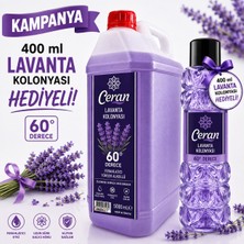 Ceran Kolonya Lavanta Kolonyası 5 Litre 400 ml Kolonya Hediyeli