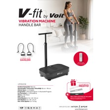 V-Fit By Voit Vibration  Tutma Kollu Titreşimli Egzersiz Aleti 120 Kademe Kumandalı Spor Kondisyon Aleti