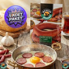 Dört Mevsim Baharat 5 Adet Geleneksel Sucuk Yapımı Paketi (1 kg Kıyma Için 1 Paket 75 gr Baharat Harcı)