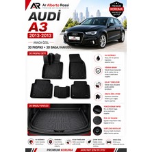 Toyota Auris 2013-2020 Araca Özel 3D Paspas + 3D Bagaj Havuzu
