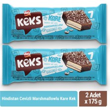 Bifa Keks Kare Hindistan Cevizli Marshmallowlu Sandviç Kek 175 gr x 2 Adet