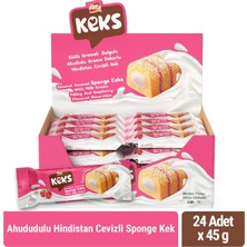 Bifa Keks Sponge Kek Ahududulu Hindistan Cevizli 45 gr x 24 Adet