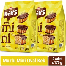 Bifa Keks Mini Oval Kek Muzlu 170 gr x 2 Adet