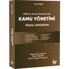 4T Yayınevi Kamu Yönetimi Konu Anlatımı Oktay Kuşer