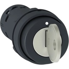Schneider XB7NG21 2 Konumlu Kilitli Mandal Buton, 1 Na
