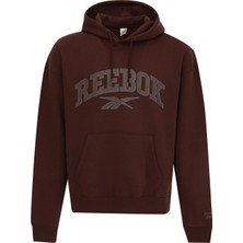 Reebok Ellıs Varsıty Hoody Kahverengi Erkek Sweatshirt
