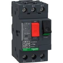 Schneider GV2ME04 Motor Koruma Şalteri, 0,40-0,63A