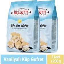 Bellotti Küp Gofret Vanilyalı 200 gr x 2 Adet