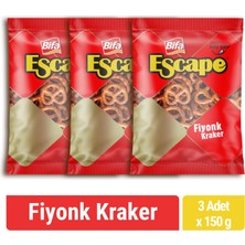 Bifa Escape Fiyonk Kraker 150 gr x 3 Adet