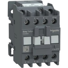 Schneider LC1E1210M5 Kontaktör, 5,5 Kw, 12A, 220 Vac, 1 Na