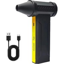 Beruflic Turbo Jet 160000RPM Şarjlı Turbo Jet Şiddetli Fan Yüksek Hızlı Güçlü Hava Üfleyici Araç Süpürgesi