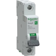 Schneider EZ9F27106 Pro 1 Faz, 6A, 6 Ka, B Tipi Otomat Sigorta