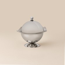 Arsel Jumbo Ayaklı Şekerlik - Platin - 10 cm