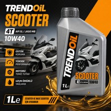 Trendoil 10W-40 4t Motosiklet Motor Yağı 1lt Apı Sl/jaso MB (Sentetik)