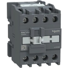 Schneider LC1E3801M5 Kontaktör, 18,5 Kw, 38A, 220 Vac, 1 Nk