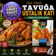 Dört Mevsim Baharat 5 Adet Fırında Otlu Tavuk Baharatı Paketi (5X35GR)– Fırın Torbası Içerisindedir