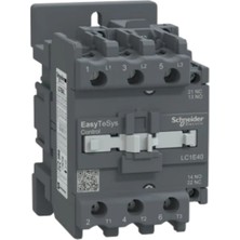 Schneider LC1E40B5 Kontaktör, 18,5 Kw, 40A, 24 Vac, 1 Na + 1 Nk