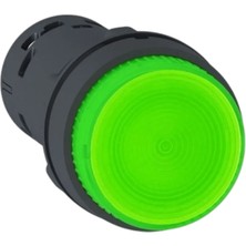 Schneider XB7NW33M1 Yeşil Işıklı Buton, 1 Na, 230V LED